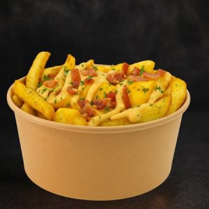 Cheese whiz pomfrit
